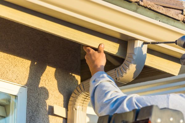 Cost of Aluminum Rain Gutter Service in Harrisburg